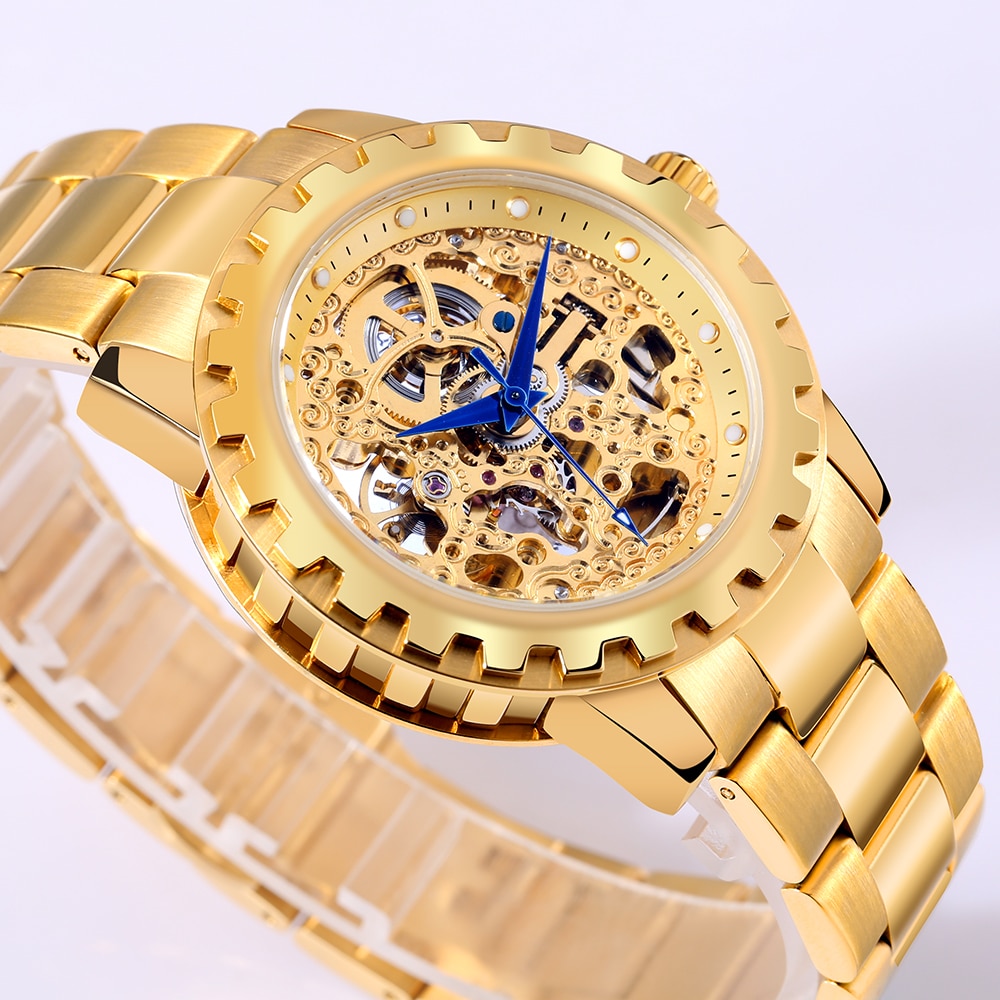 Skeleton Watch for Men Automatic St..